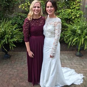 David’s Bridal Bridesmaid Dress